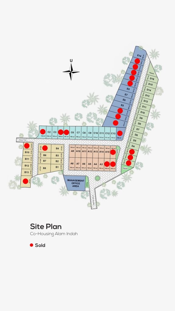 site plan alam indah